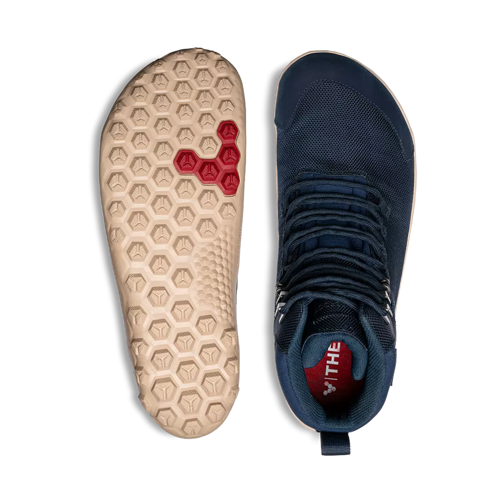 Vivobarefoot Tracker Textile FG2 Mens Dress Blue