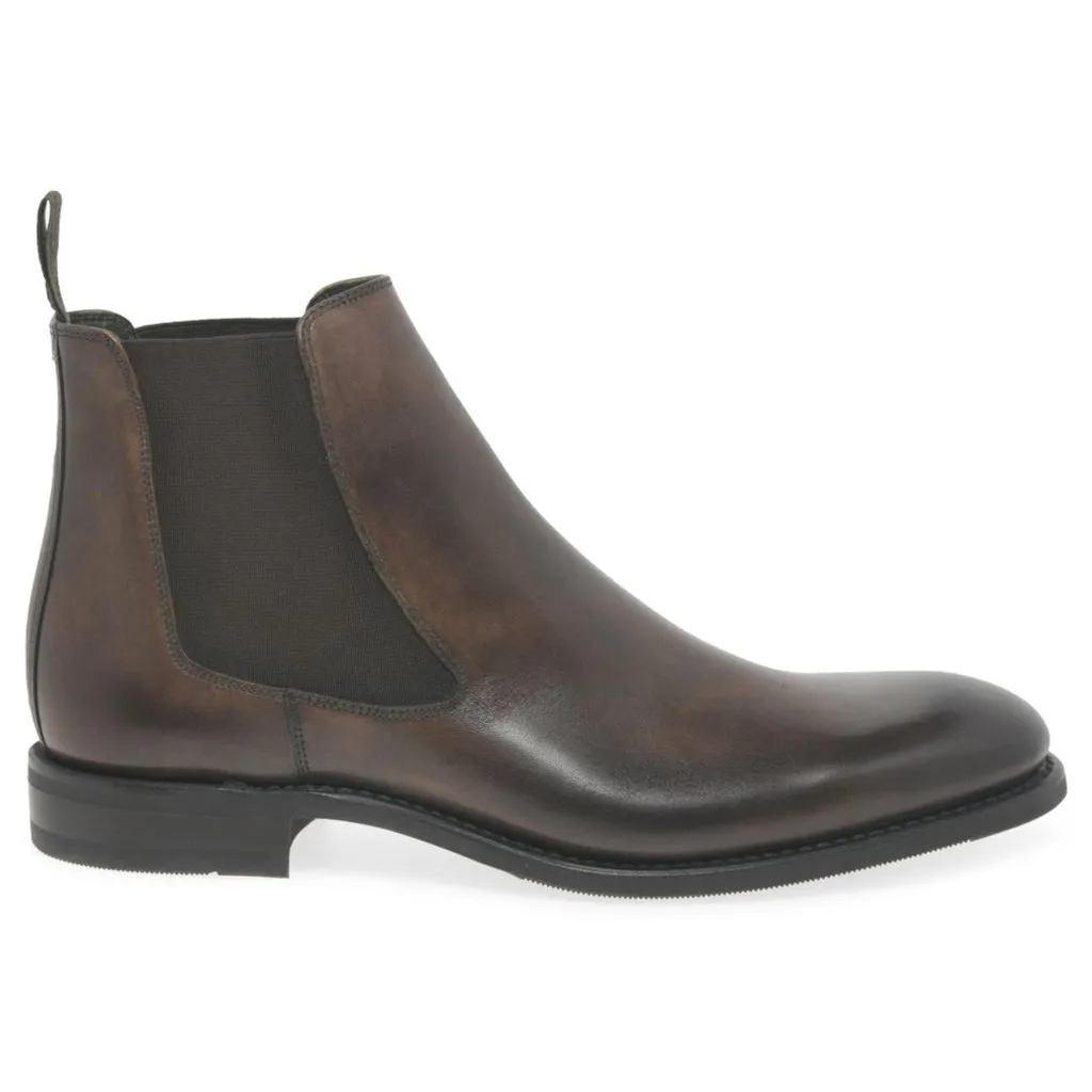 Wareing Polished Leather Men's Chelsea Boots