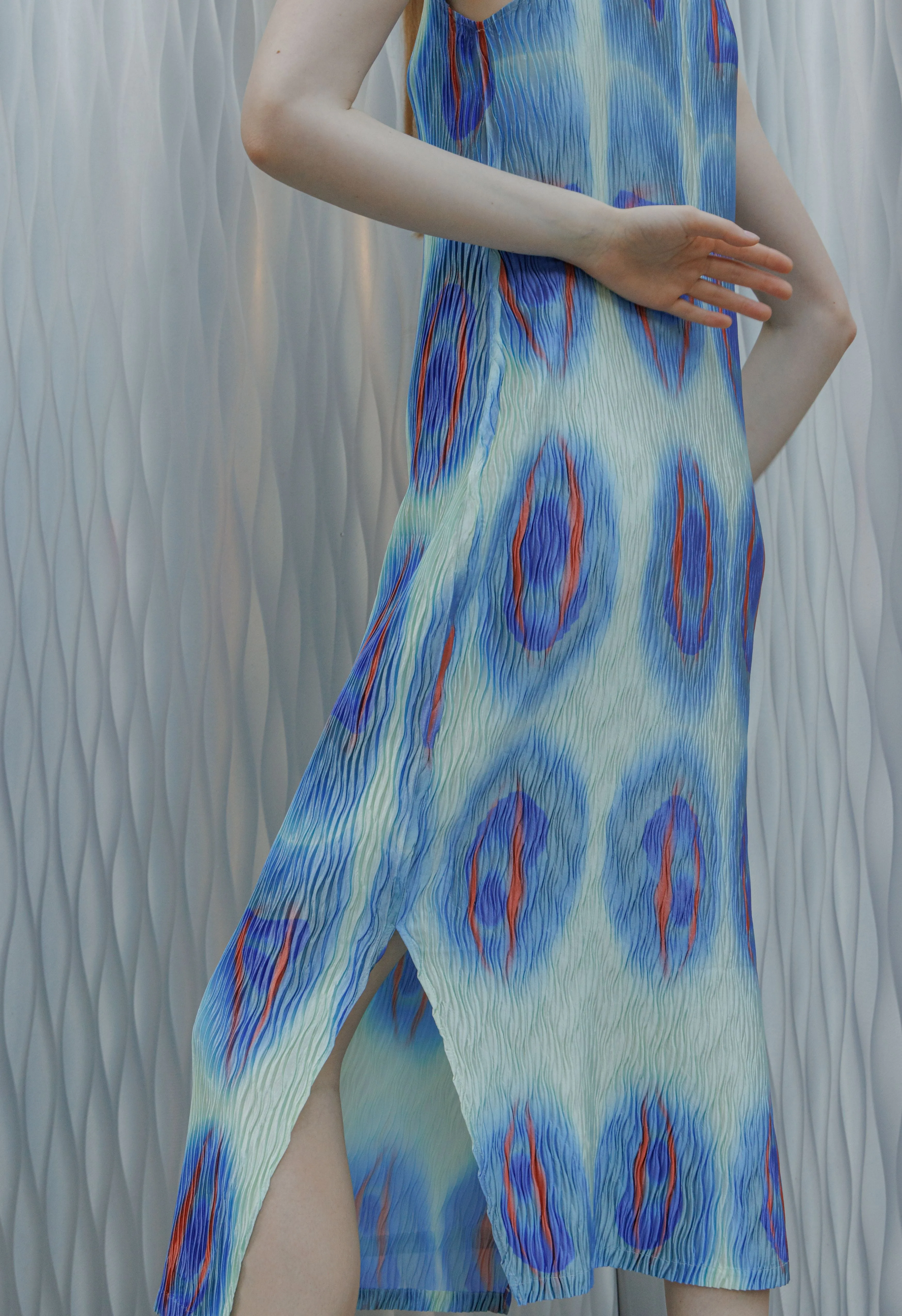 Wave Tank Dress in Morph