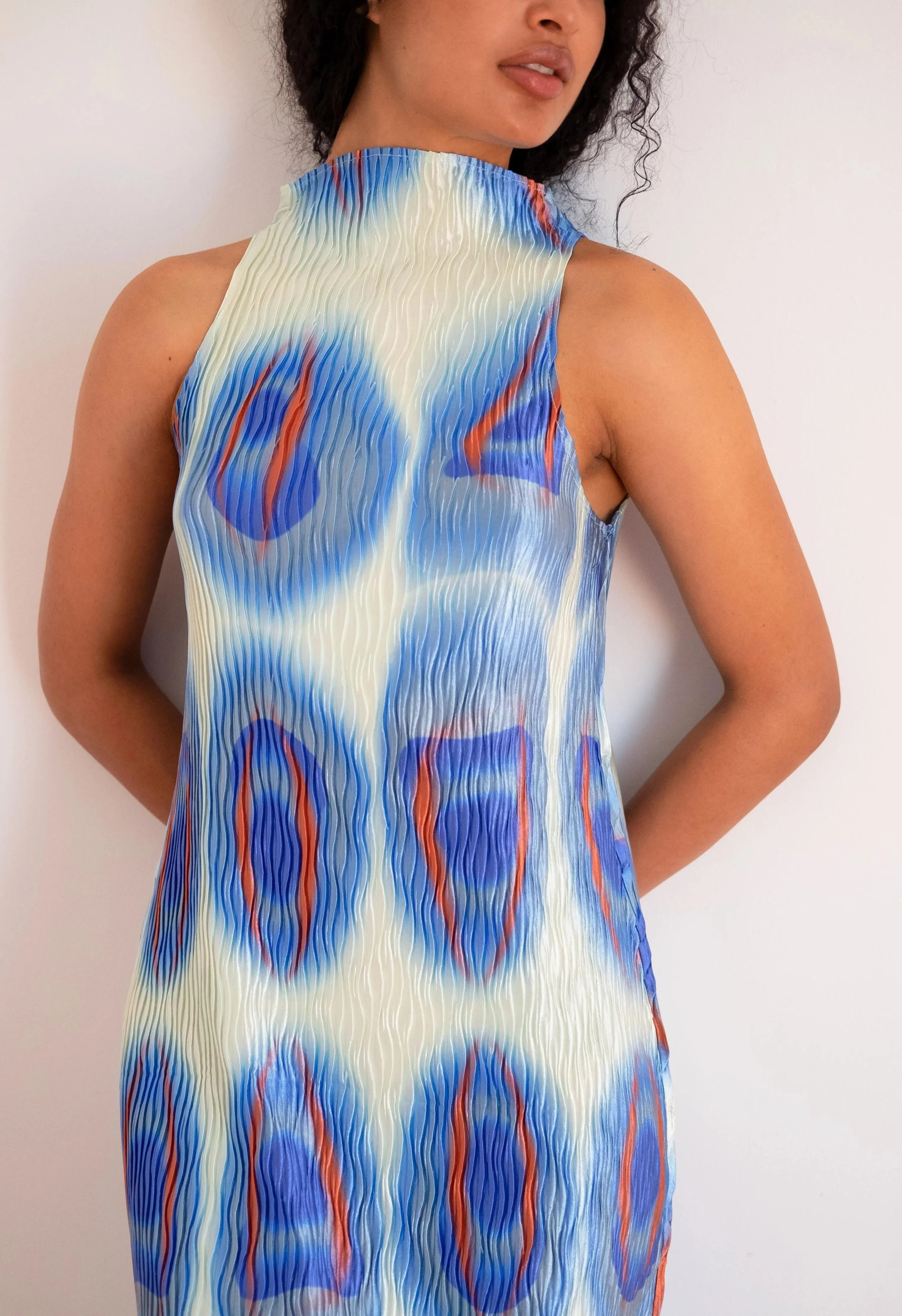 Wave Tank Dress in Morph