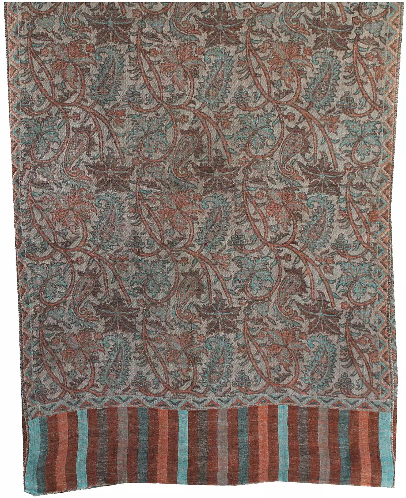 Women's Paisley Scarves Shawl Wool India Clothing (80 x 28 inches)