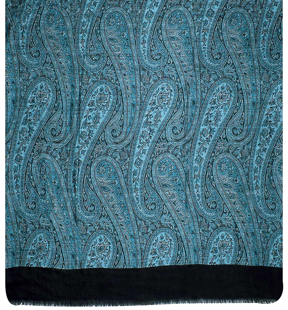 Wrap Shawl Paisley Women's Wool Gift India Clothes (80 x 40 inches)