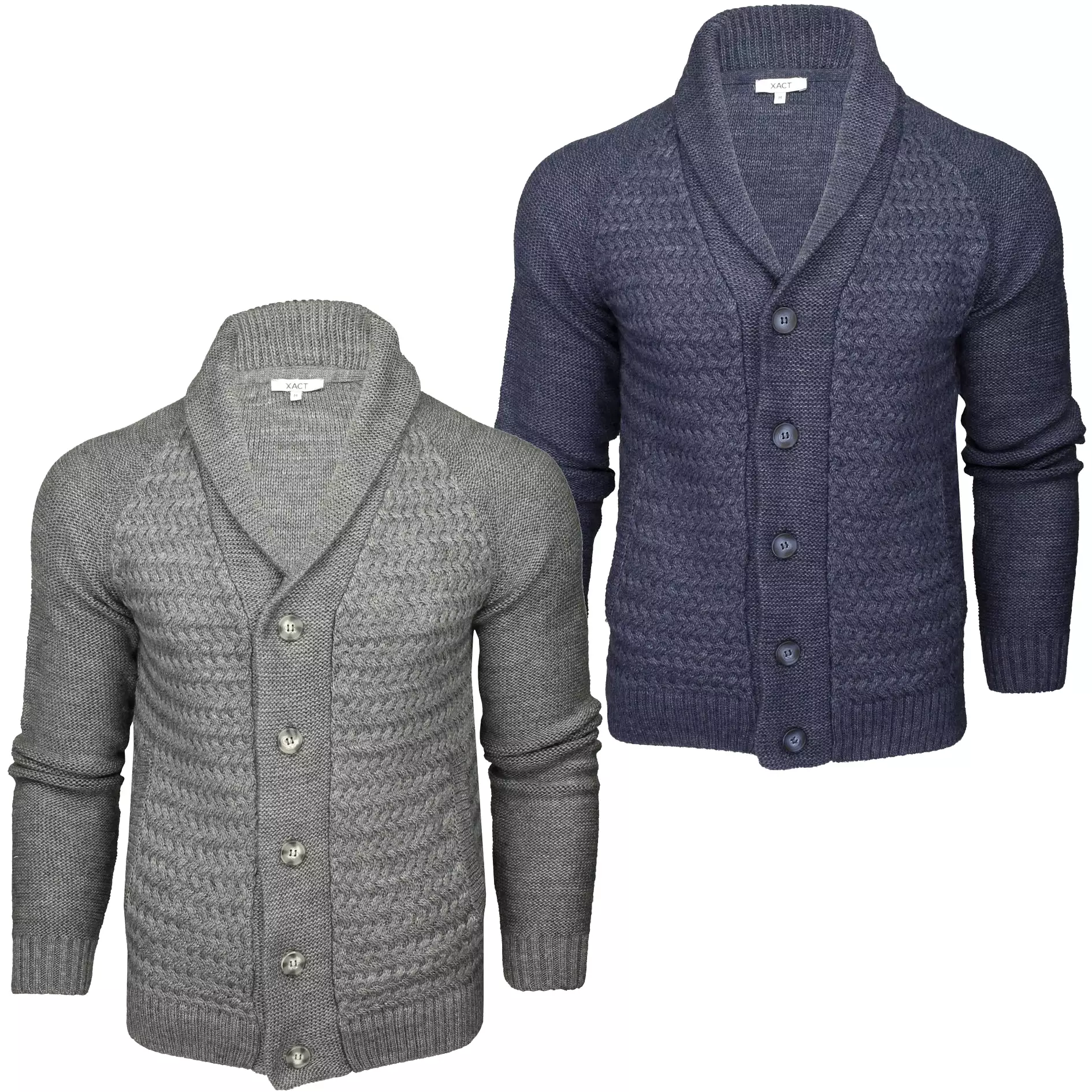 Xact Mens Shawl Neck Cardigan 'Danvers'