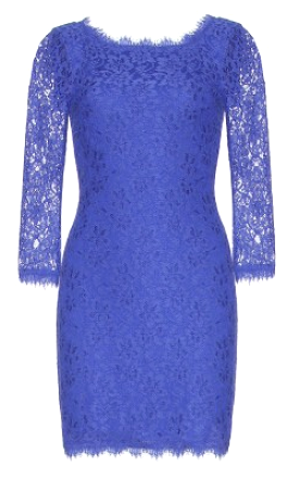 Zarita Lace Dress Blue